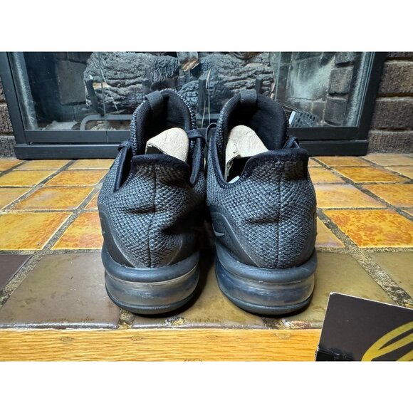 Mens 8.5 Nike Air Max Sequent 3 Triple Black Athletic Running Sneaker 921694-010 - Picture 6 of 9